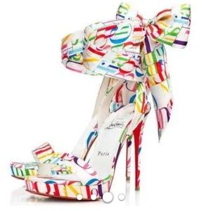 Christian Louboutin 
SANDALE DU DESERT ALTA 120 ABC Louboutin